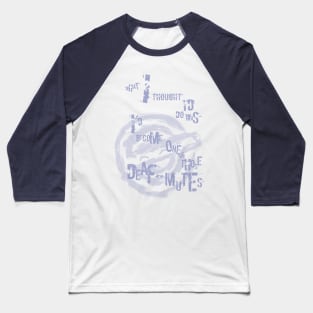 Deaf-Mute Baseball T-Shirt